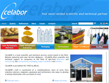 Tablet Screenshot of celabor.be